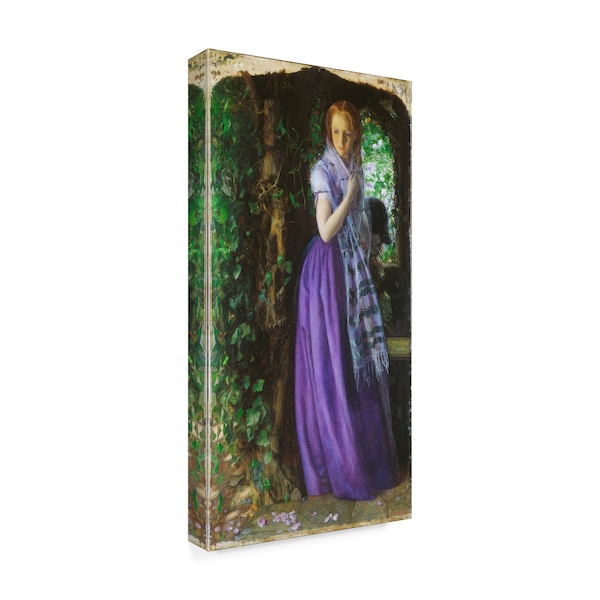 Arthur Hughes 'April Love' Canvas Art,10x19